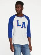 Old Navy Graphic Baseball Tee For Men - Motor City