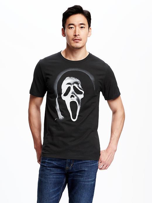 Old Navy Scream Graphic Tee For Men - Blackjack