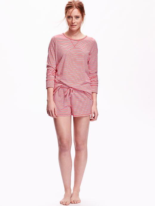 Old Navy 2 Piece Knit Shirt And Shorts Set - Mango Magic