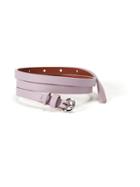 Old Navy Skinny Faux Leather Belt - Get A Mauve On 2
