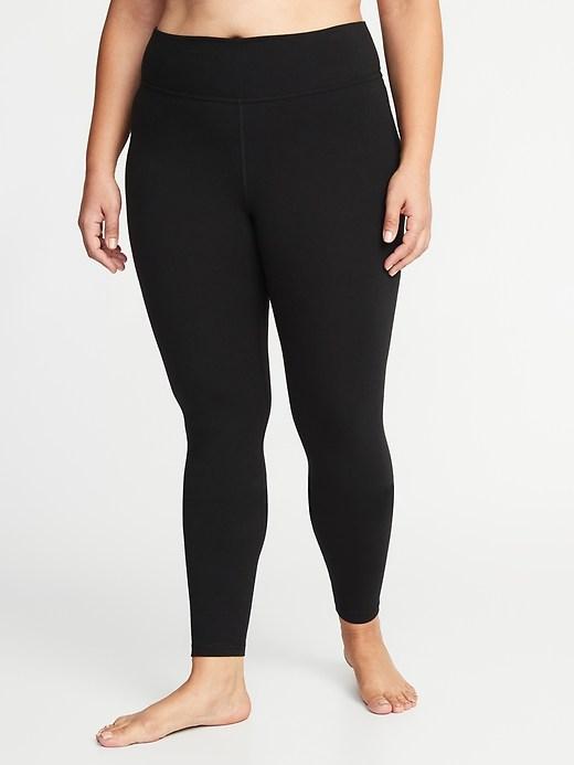 Old Navy Womens Plus-size Go-dry Yoga Pants Blackjack Size 1x