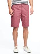 Old Navy Broken In Khaki Shorts For Men 10 - Palomar Pink