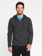 Old Navy Mens Full-zip Fleece Hoodie For Men Charcoal Size Xxxl