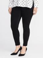 Old Navy Womens Sueded Stevie Plus-size Pants Black Size 4x