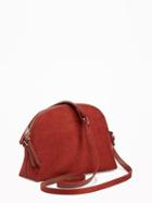 Old Navy Sueded Half Moon Crossbody Bag For Women - Hungarian Paprika