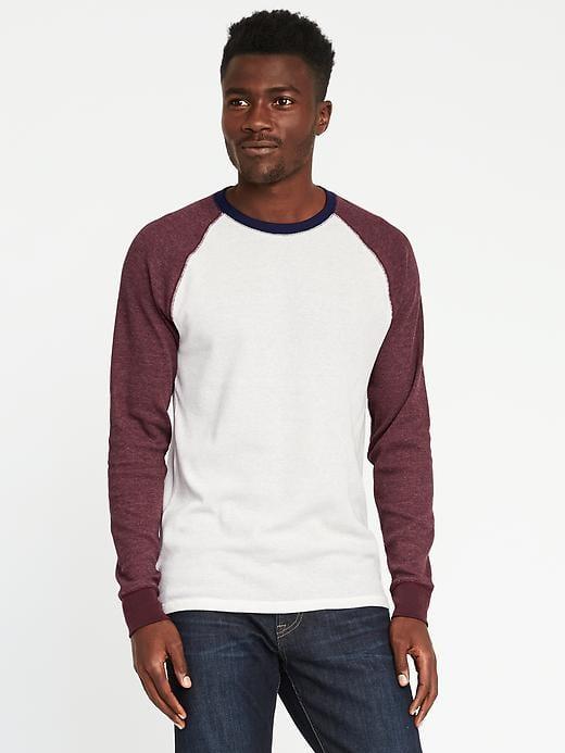 Old Navy Soft Washed Built In Flex Thermal Tee - Creme De La Creme