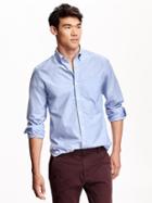 Old Navy Mens Everyday Classic Regular Fit Shirts Size Xl - Blue
