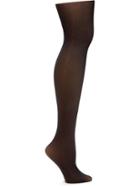 Old Navy Mini Chevron Printed Tights For Women - Dark Charcoal Gray