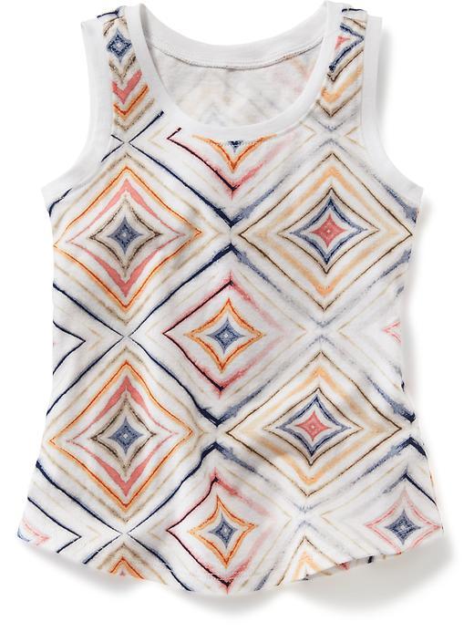 Old Navy Printed Tank - Diamond Geo