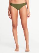 Old Navy Womens Swim Bikini Bottoms For Women Hunter Pines Size L