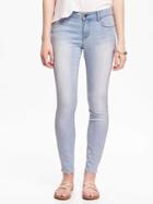Old Navy Mid Rise Rockstar Jeans For Women - Sunbleached