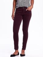 Old Navy Womens Mid Rise Rockstar Skinny Cords Size 0 Regular - Getting Figgy With It