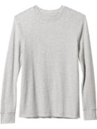 Old Navy Mens Waffle Knit Tees Size Xxl Big - Heather Oatmeal