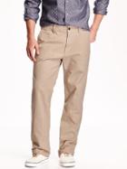 Old Navy Mens Loose Broken-in Khakis For Men Rolled Oats Size 46w