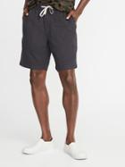 Built-in Flex Twill Jogger Shorts For Men - 8-inch Inseam