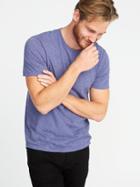 Old Navy Mens Soft-washed Perfect-fit Tee For Men Pug Purple Size S