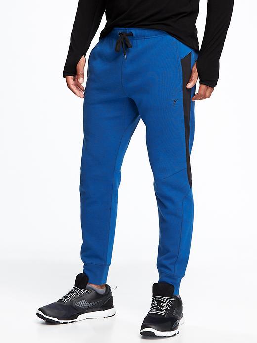 Old Navy Go Dry Fleece Joggers For Men - Prize Winner Polyester