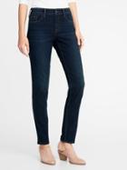 Old Navy Womens Mid-rise Straight Jeans For Women Rinse Size 8