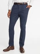 Old Navy Mens Athletic Ultimate Built-in Flex Non-iron Pants For Men Classic Navy Size 30w