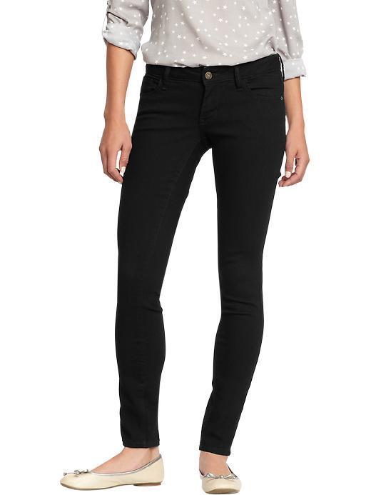Old Navy Womens The Rockstar Super Skinny Jeans - Black