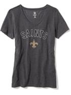 Old Navy Nfl Graphic Tee For Women - Saints