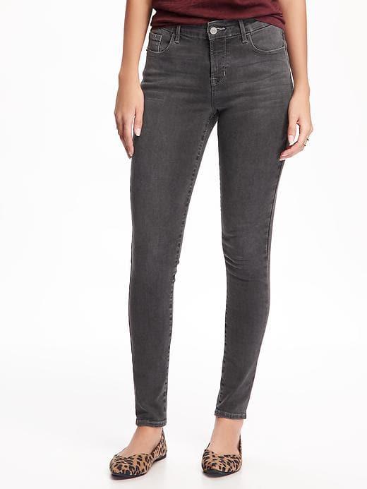 Old Navy Womens Mid-rise Built-in-sculpt Rockstar Jeans For Women Stone Lake Size 20