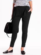 Old Navy Womens French Terry Joggers Size S Tall - Blackjack