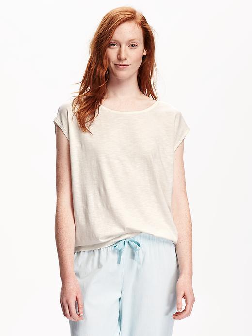 Old Navy Relaxed Dolman Crew Tee For Women - Creme De La Creme