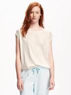 Old Navy Relaxed Dolman Crew Tee For Women - Creme De La Creme