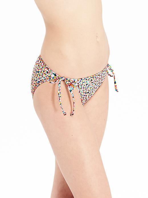 Old Navy Womens String Bikini Bottoms - Confetti