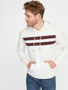 Old Navy Mens Soft-washed Lightweight Jersey Hoodie For Men On White Heather Size L
