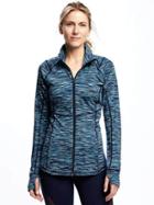 Old Navy Go Dry Compression Jacket For Women - Cool Space Dye