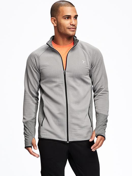 Old Navy Full Zip Performance Jacket For Men - Earl Gray