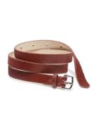 Old Navy Womens Skinny Calf-hair Belt For Women Hungarian Paprika Size Xs/s