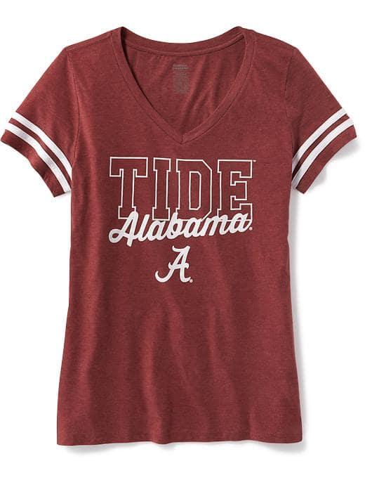 Old Navy Ncaa Varsity Style Tee For Women - Alabama