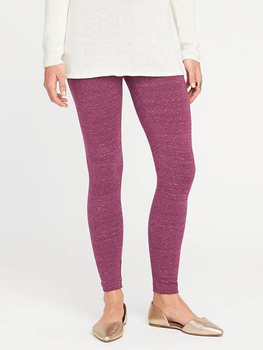 Old Navy Long Leggings For Women - Wine Purple