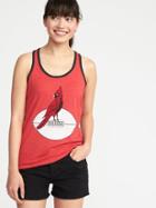 Old Navy Womens Nfl Retro-team Racerback Tank For Women Cardinals Size Xs