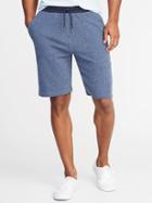 Old Navy Mens Twill-waist French Terry Shorts For Men (9) Blue Size Xxl