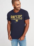 Old Navy Mens Nba Team Graphic Tee For Men Pacers Size L