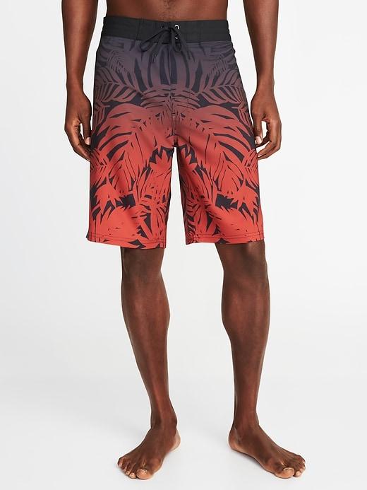 Old Navy Mens Built-in Flex Board Shorts For Men (10) Black/red Size 44w