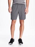 Old Navy Mens Go-dry Running Shorts For Men (9) Graphite Bottom Size Xxxl