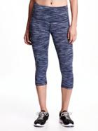 Old Navy Go Dry High Rise Compression Legging For Women - Blue Stripe