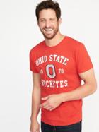 Old Navy Mens College-team Graphic Tee For Men Ohio State Size M