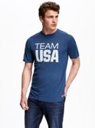 Old Navy Go Dry Team Usa 2016 Olympics Tee - Navy