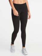 Old Navy Womens Mid-rise Compression Leggings For Women Blackjack Size Xxl