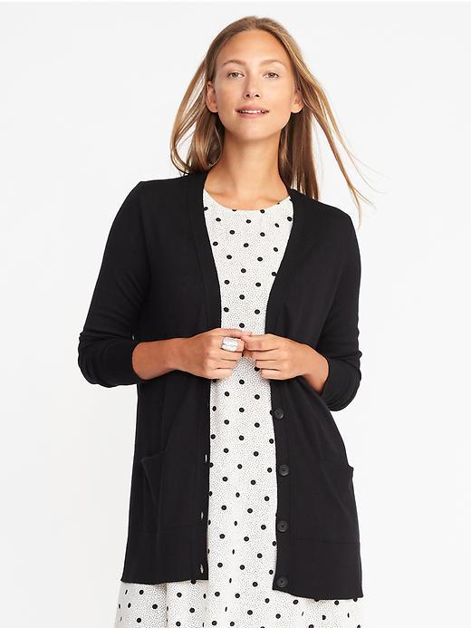 Old Navy Perfect Boyfriend Cardi For Women - Blackjack