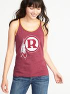 Old Navy Womens Nfl Retro-team Racerback Tank For Women Redskins Size Xxl