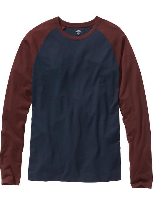 Old Navy Mens Baseball Tee Size Xxl Big - Red Wine Vinegar