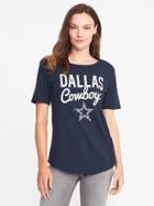 Old Navy Womens Nfl Dallas Cowboys Tee For Women Cowboys Size M