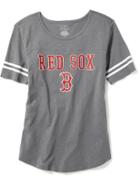 Old Navy Mlb Varsity Style Tee For Women - Boston Red Sox